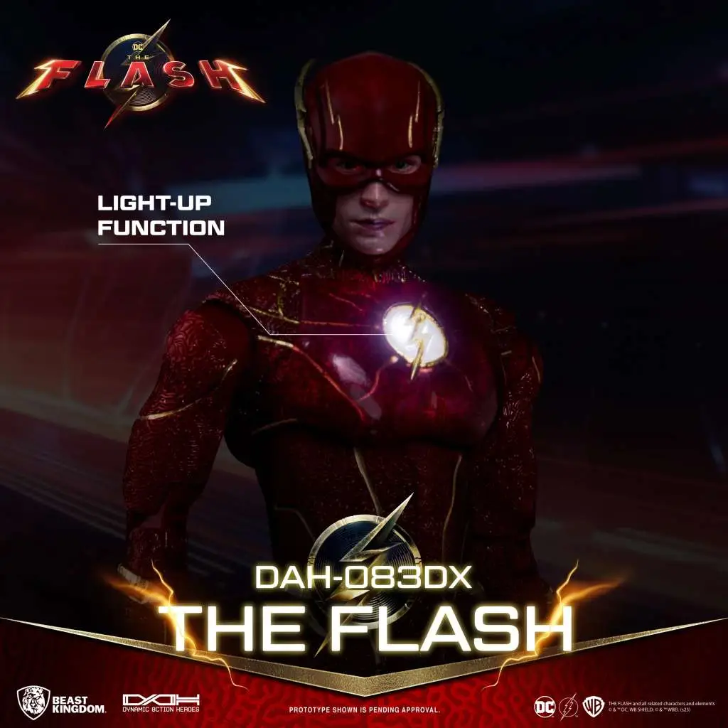 Figurine the flash dah deluxe